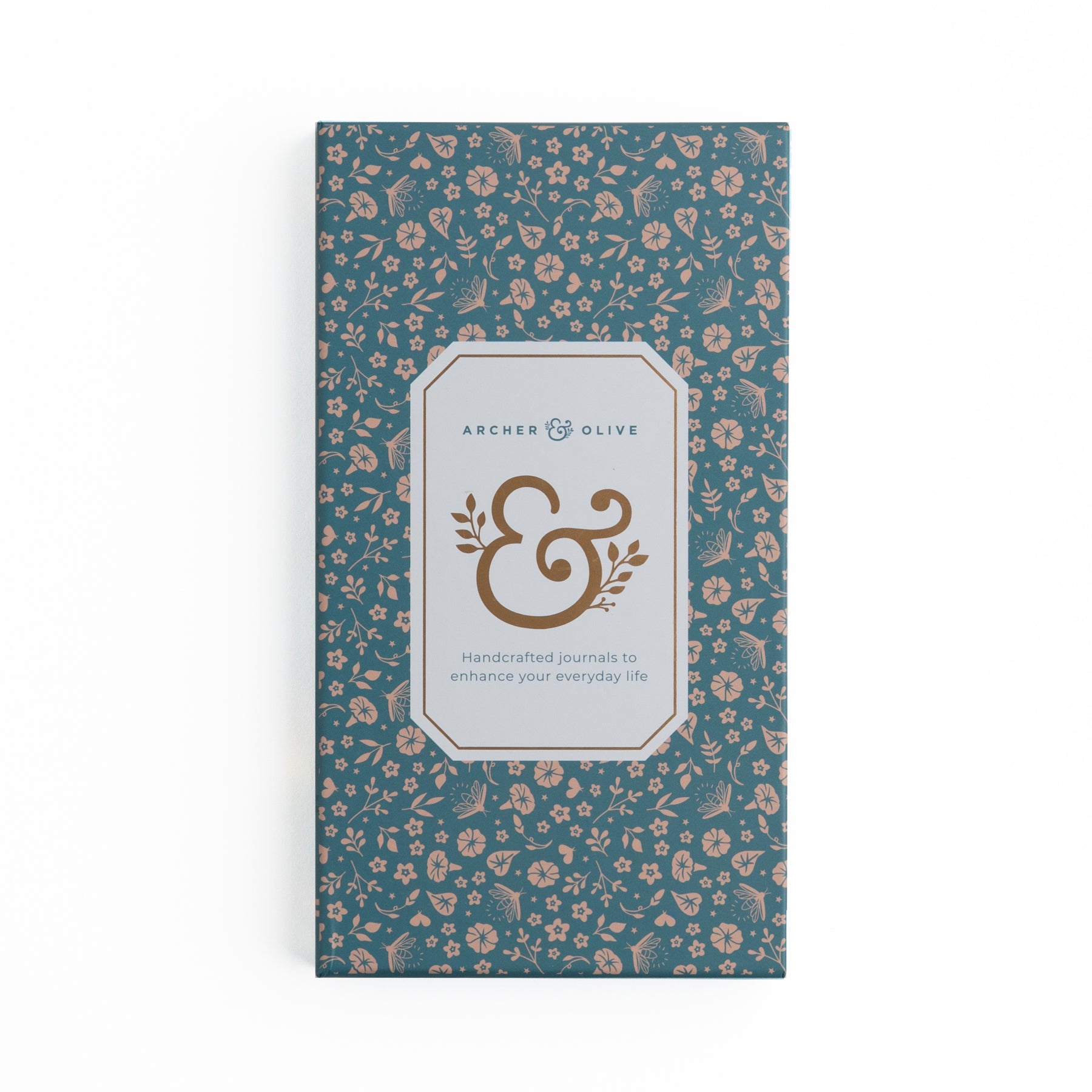 TN Dot Grid Notebook: Midnight Floral - Archer and Olive