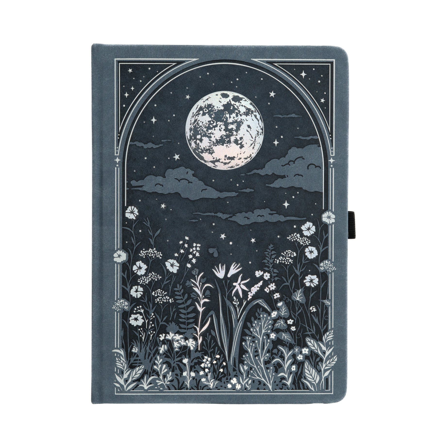 B5 Dot Grid Notebook: Moonlit Garden - Archer and Olive