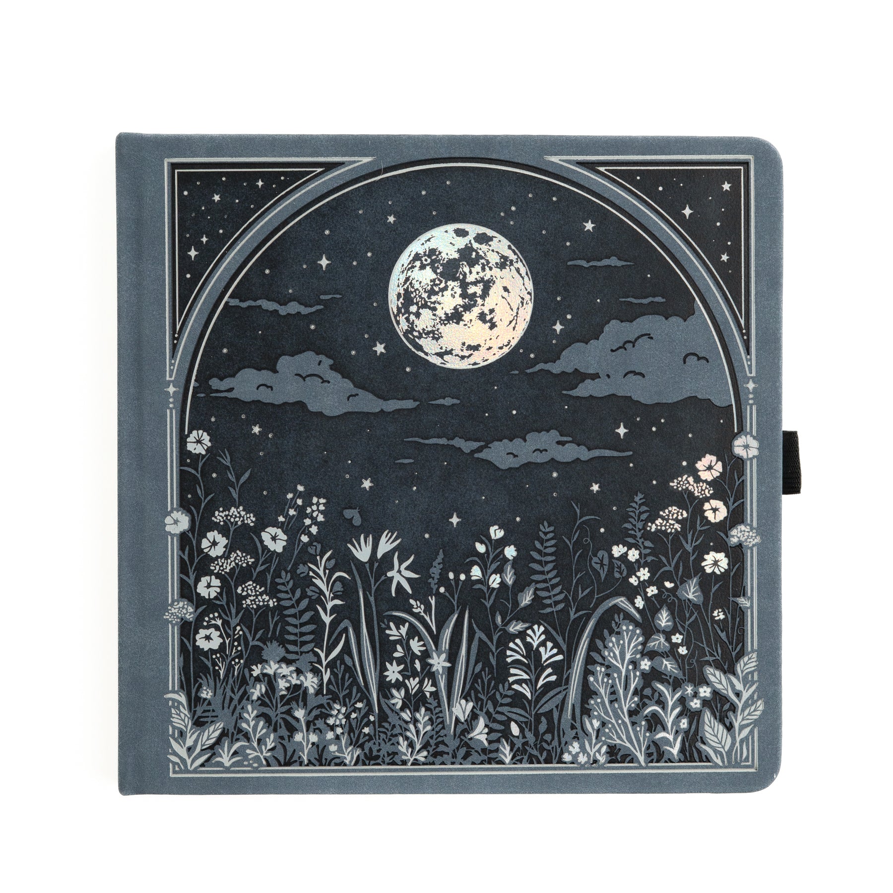 8x8 Dot Grid Notebook: Moonlit Garden - Archer and Olive