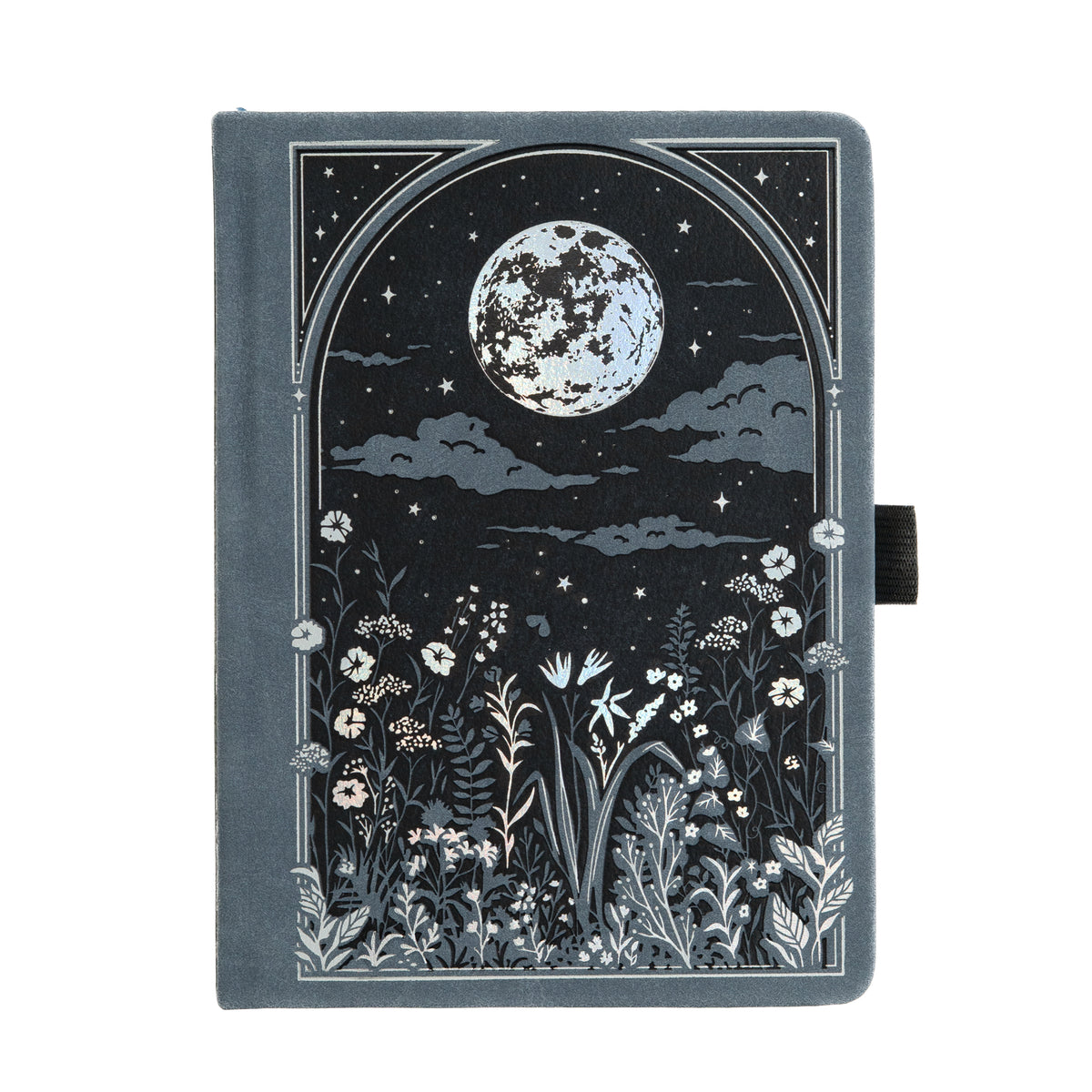 B6 Dot Grid Notebook: Moonlit Garden - Archer and Olive