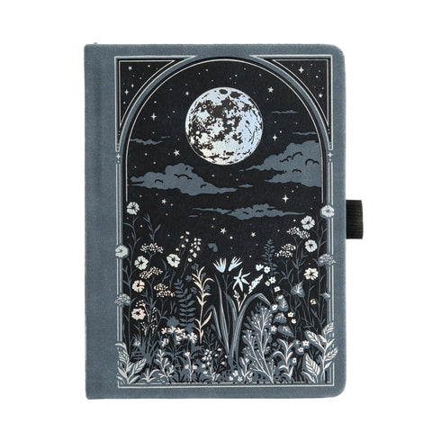 B6 Dot Grid Notebook: Moonlit Garden - Archer and Olive