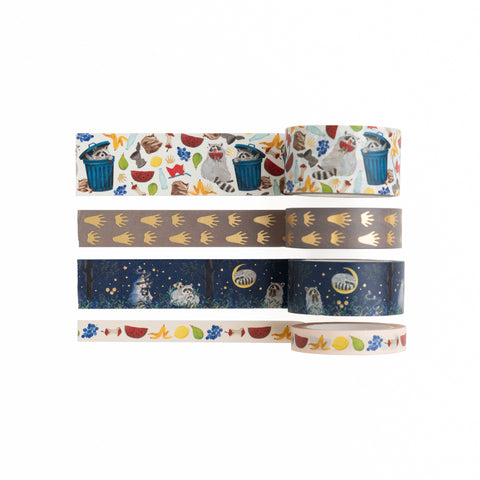 Radiant Raccoon Washi - Archer and Olive