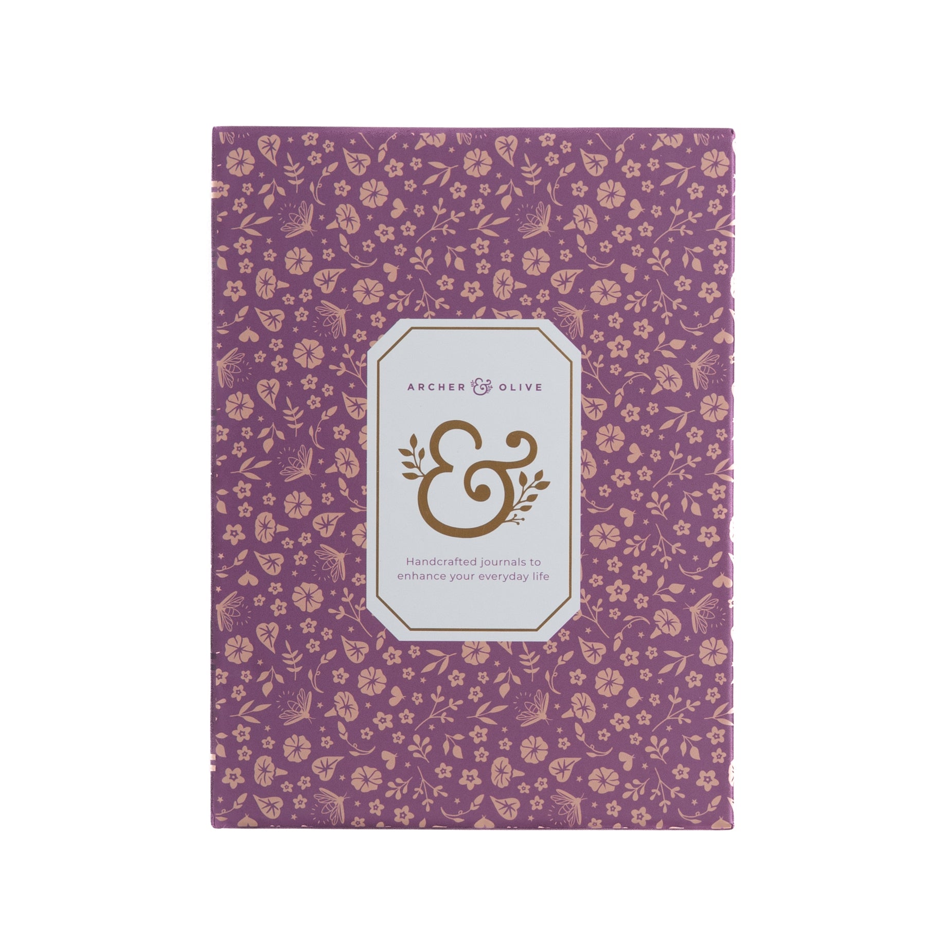 B6 Dot Grid Notebook: Midnight Floral - Archer and Olive