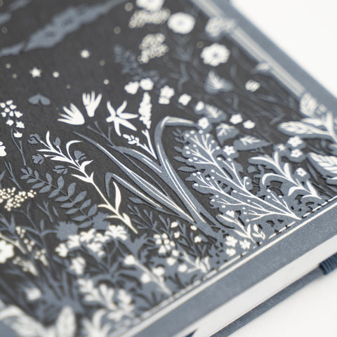 B6 Dot Grid Notebook: Moonlit Garden - Archer and Olive