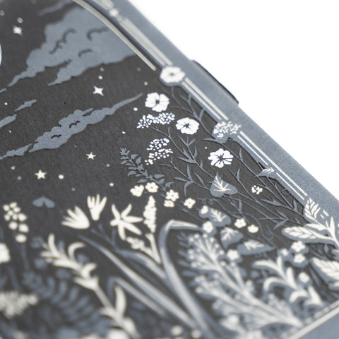B6 Dot Grid Notebook: Moonlit Garden - Archer and Olive