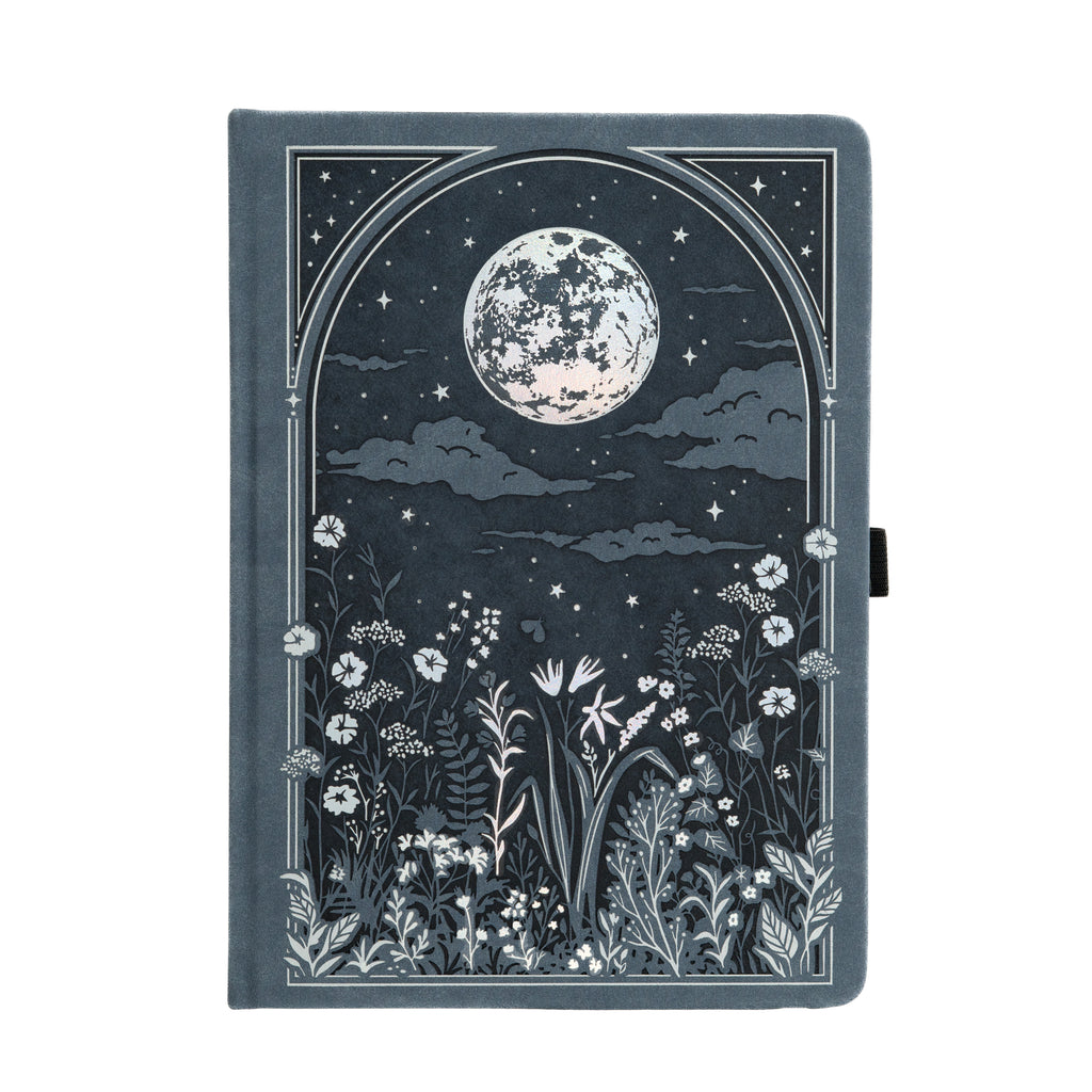 B5 Moonlit Garden: Dot Grid Notebook - Archer and Olive