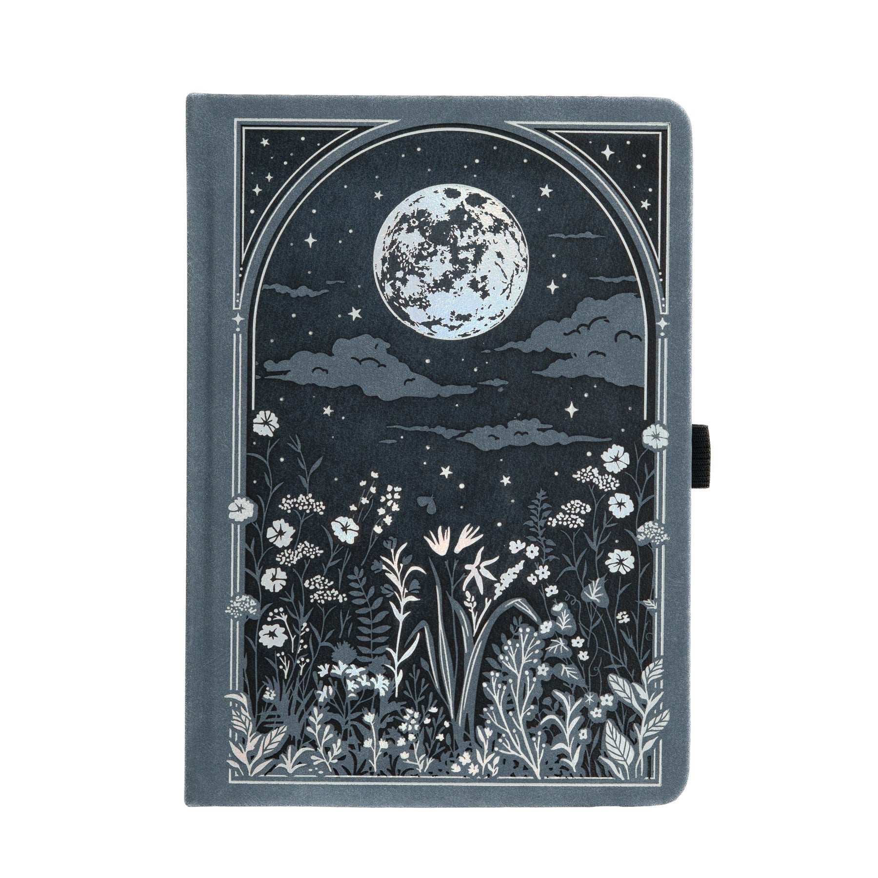 A5 Moonlit Garden: Blank Notebook - Archer and Olive