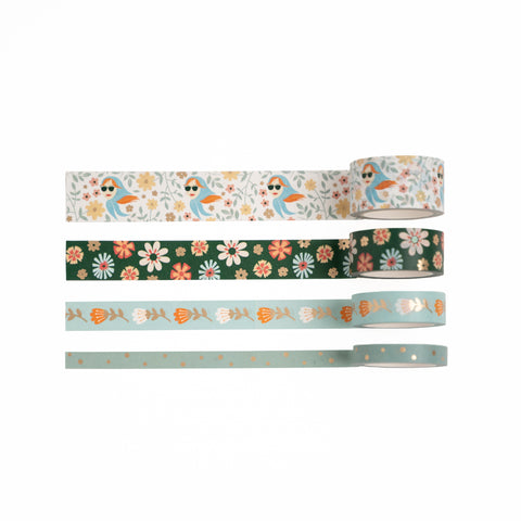 Convertible Girl Washi Tape Set - Archer and Olive