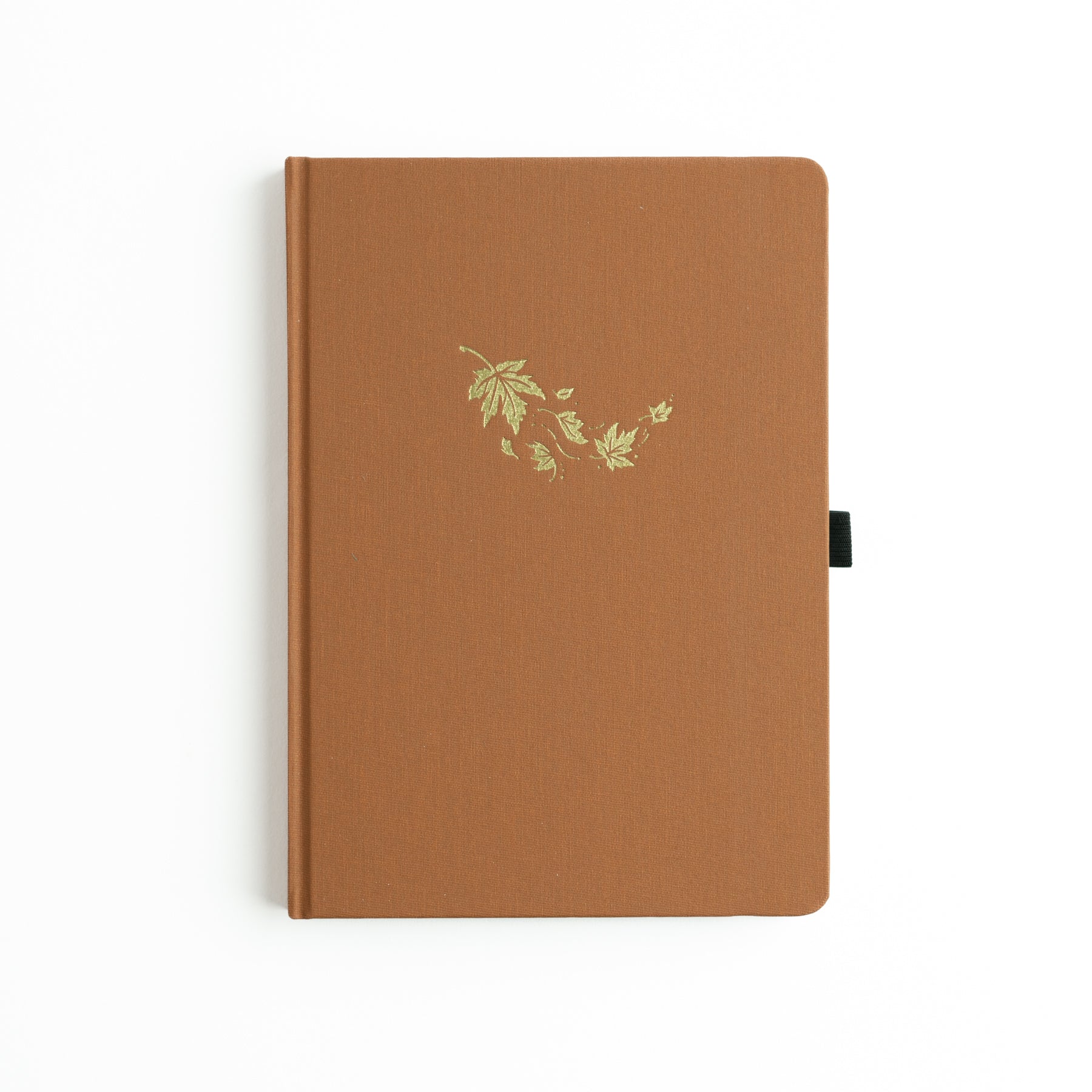 B5 Swirling Leaves: Dot Grid Notebook
