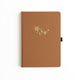 B5 Swirling Leaves: Dot Grid Notebook