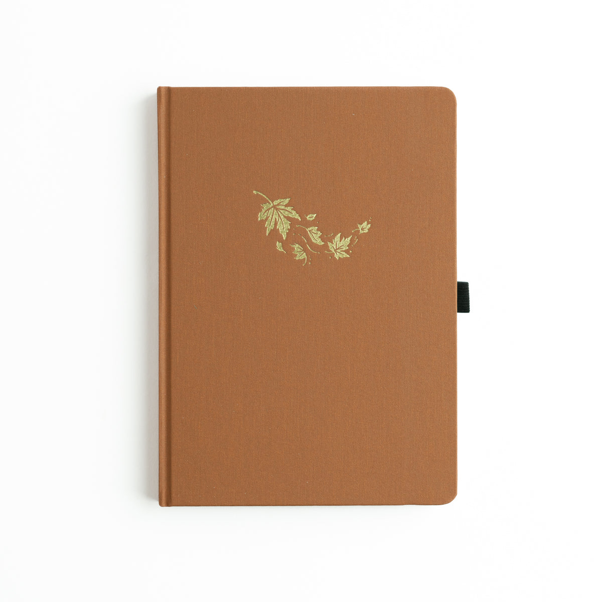 A5: Swirling Leaves: Dot Grid Notebook
