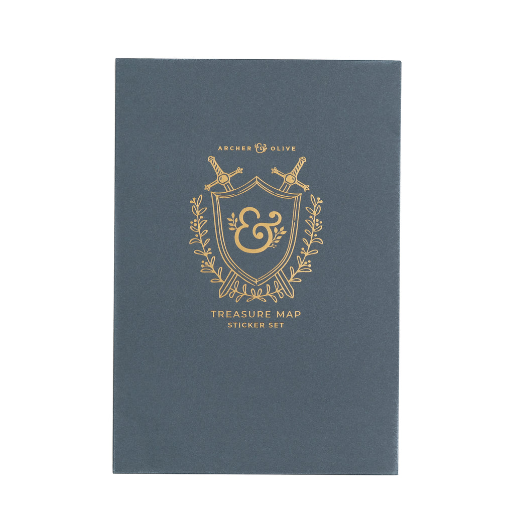 Stickers: Treasure Map - Archer and Olive