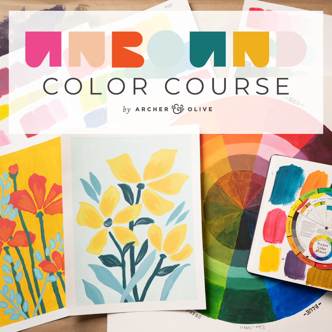 UNBOUND Color Course: Digital eCourse - Archer and Olive