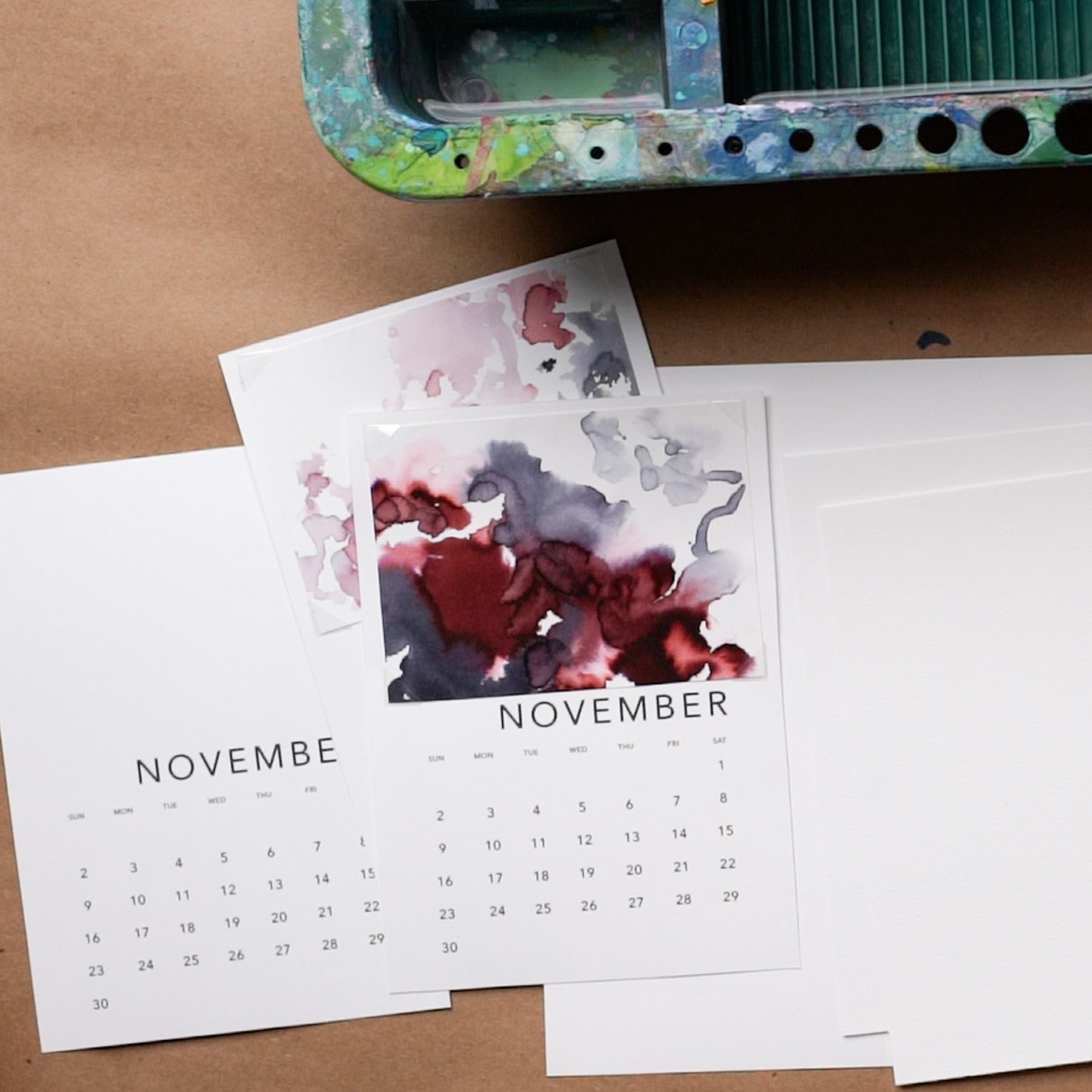 UNBOUND Advent Art Calendars eCourse - Archer and Olive