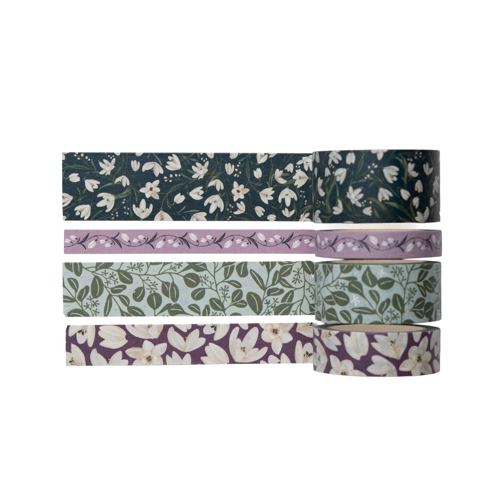 Snowdrops Washi Tape Set - Archer and Olive