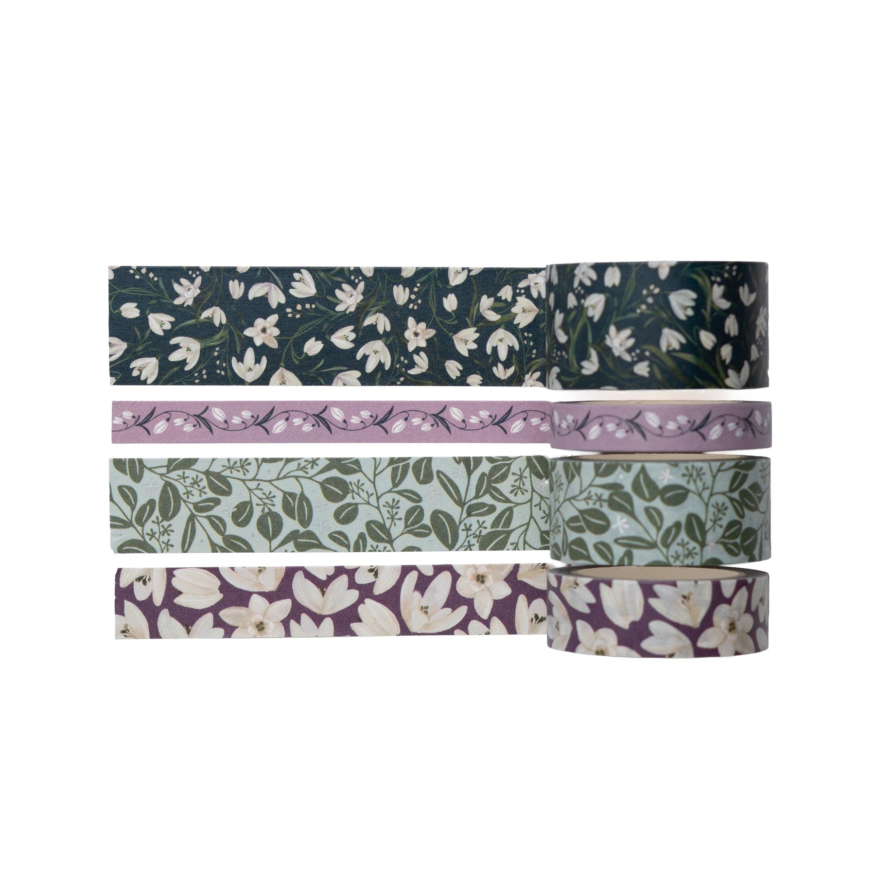 Snowdrops Washi Tape Set - Archer and Olive