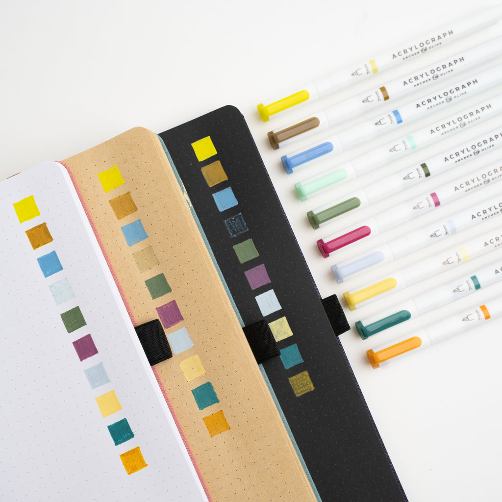 Summer Acrylograph Pens - Archer and Olive