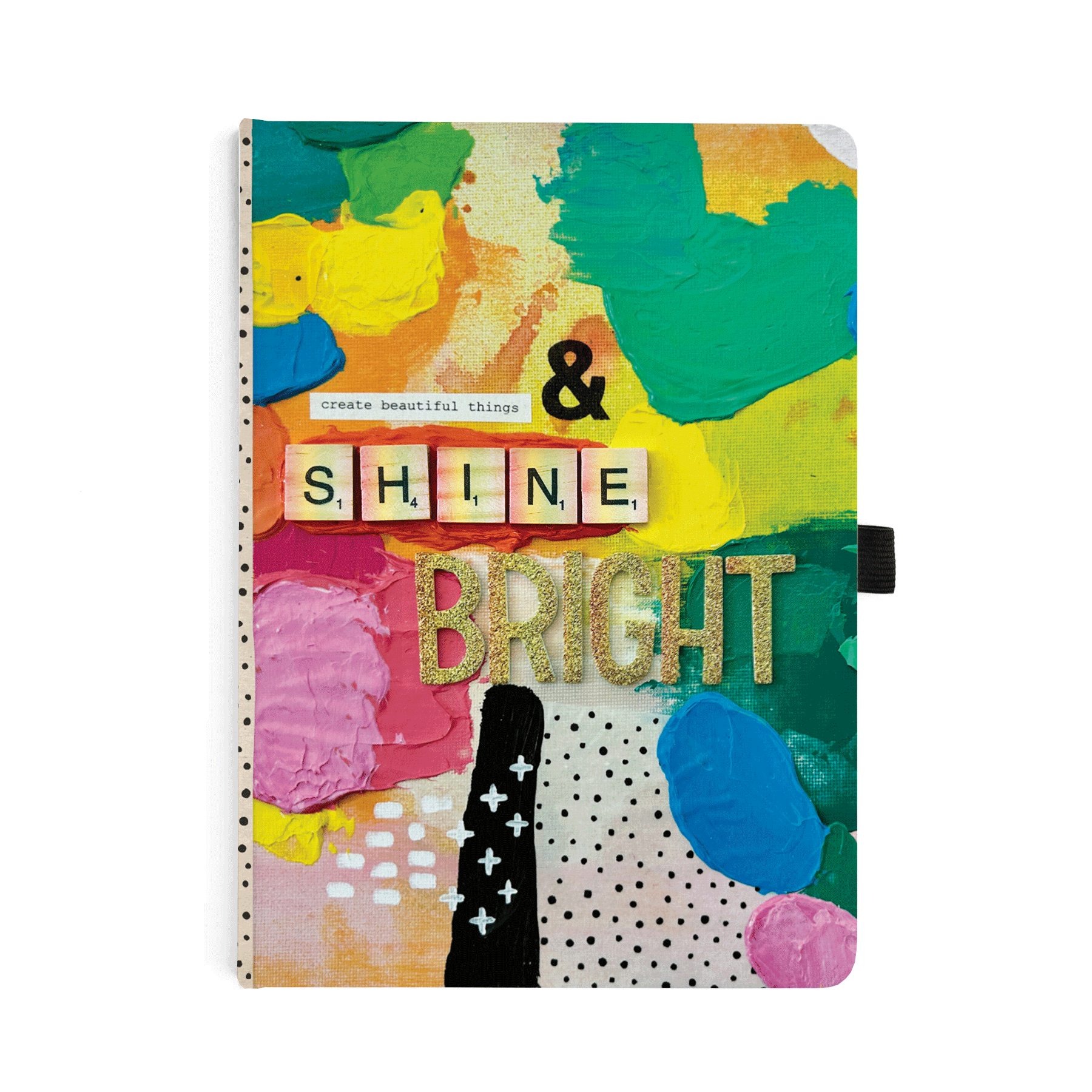Preorder Shine Bright with Amy Tangerine Dot Grid Notebook - Archer and Olive