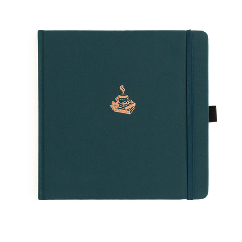 Coffee and Books Dot Grid Notebook - Archer and Olive