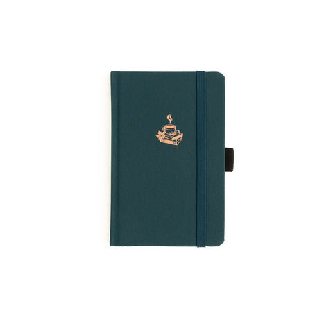 Coffee and Books Dot Grid Notebook - Archer and Olive