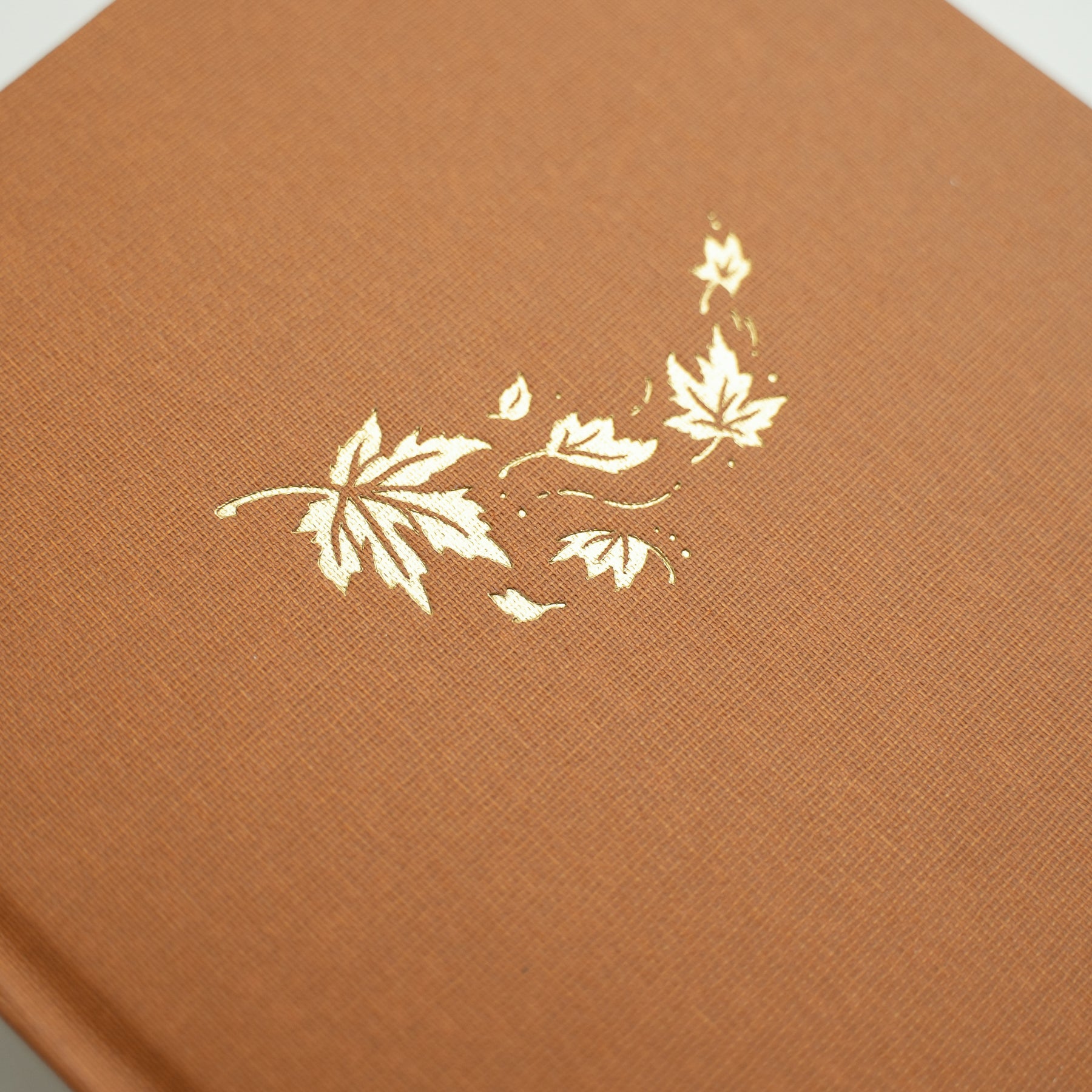 B5 Swirling Leaves: Dot Grid Notebook