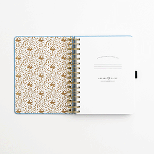 Songbird: Dated Planner - Wire-o Bound - Archer and Olive