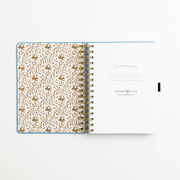 Songbird: Dated Planner - Wire-o Bound - Archer and Olive