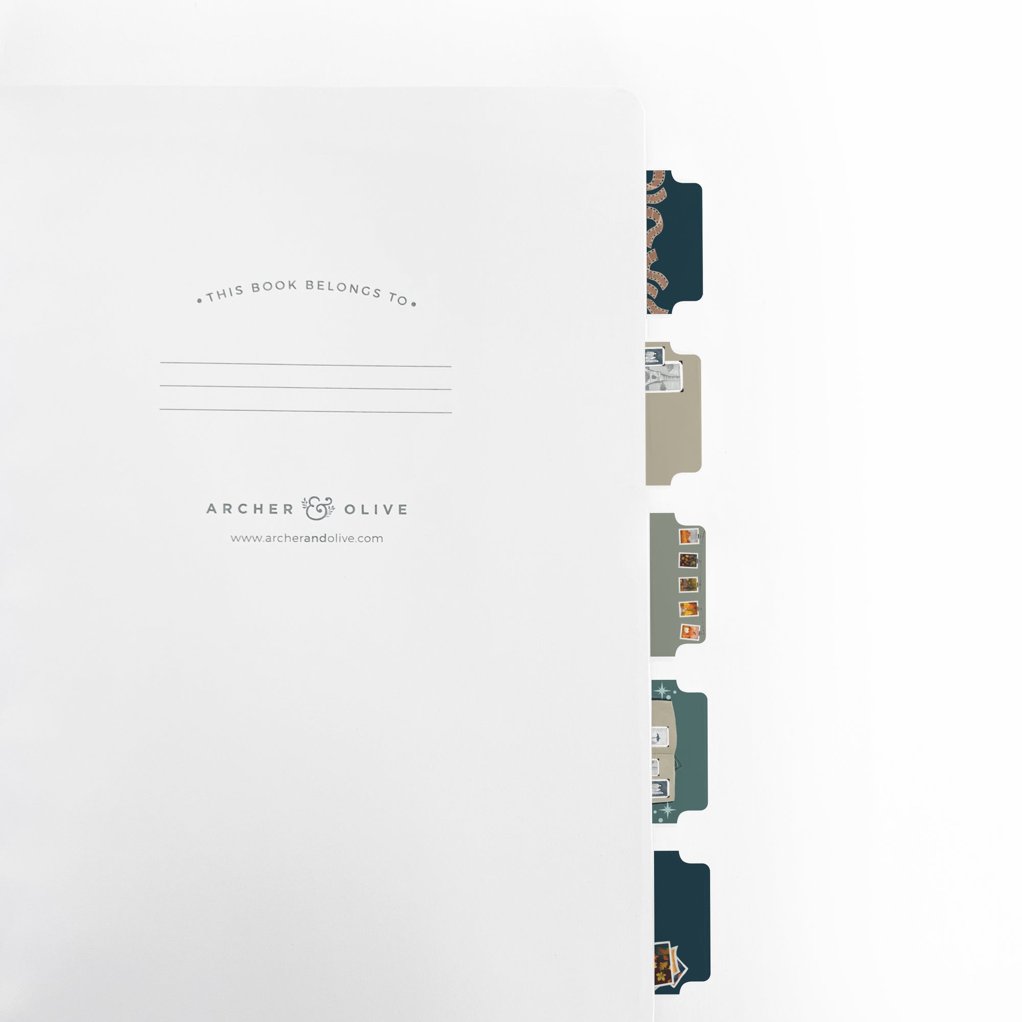 Vintage Camera: Printable Planner Tabs - Archer and Olive