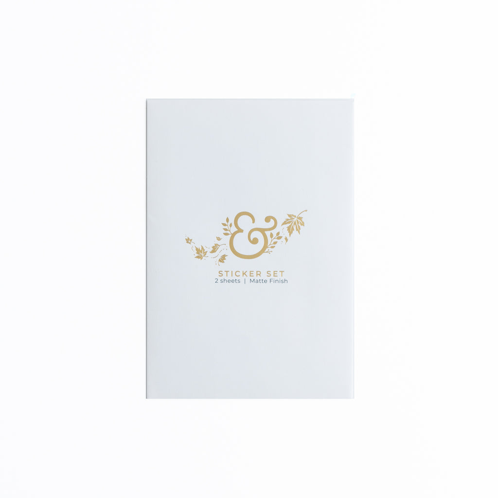 Swirling Leaves Sticker Set - Archer and Olive