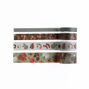 Acorns Washi Tape Set - Archer and Olive