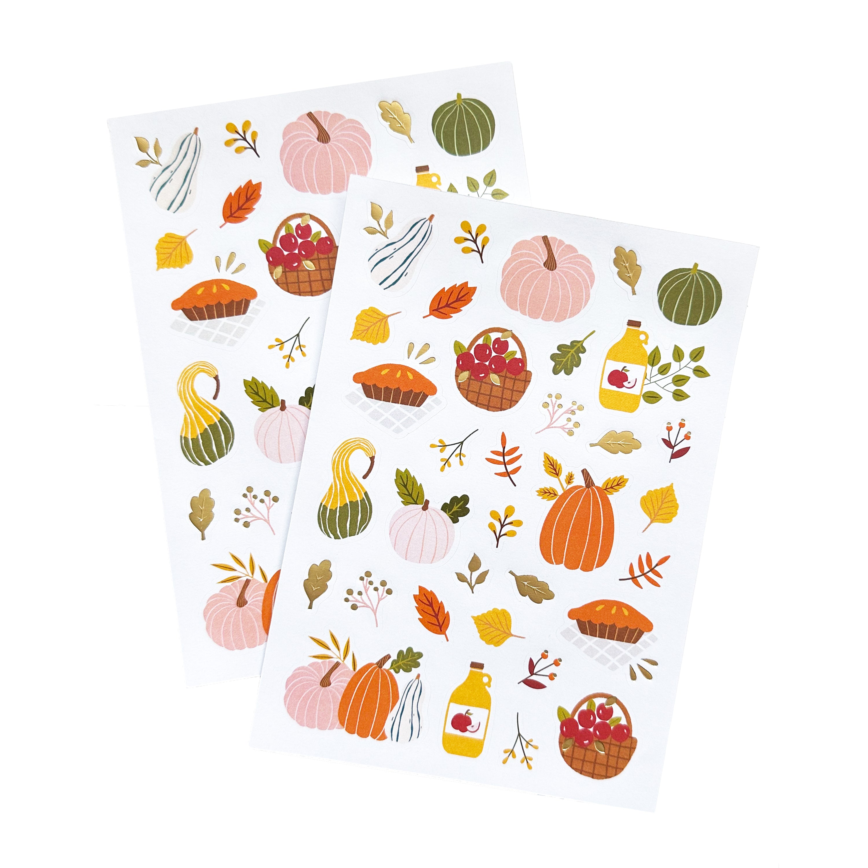 Pumpkin & Foliage Theme Stickers - Archer and Olive