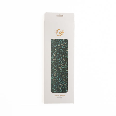 Winter Floral Tissue Paper - Archer and Olive