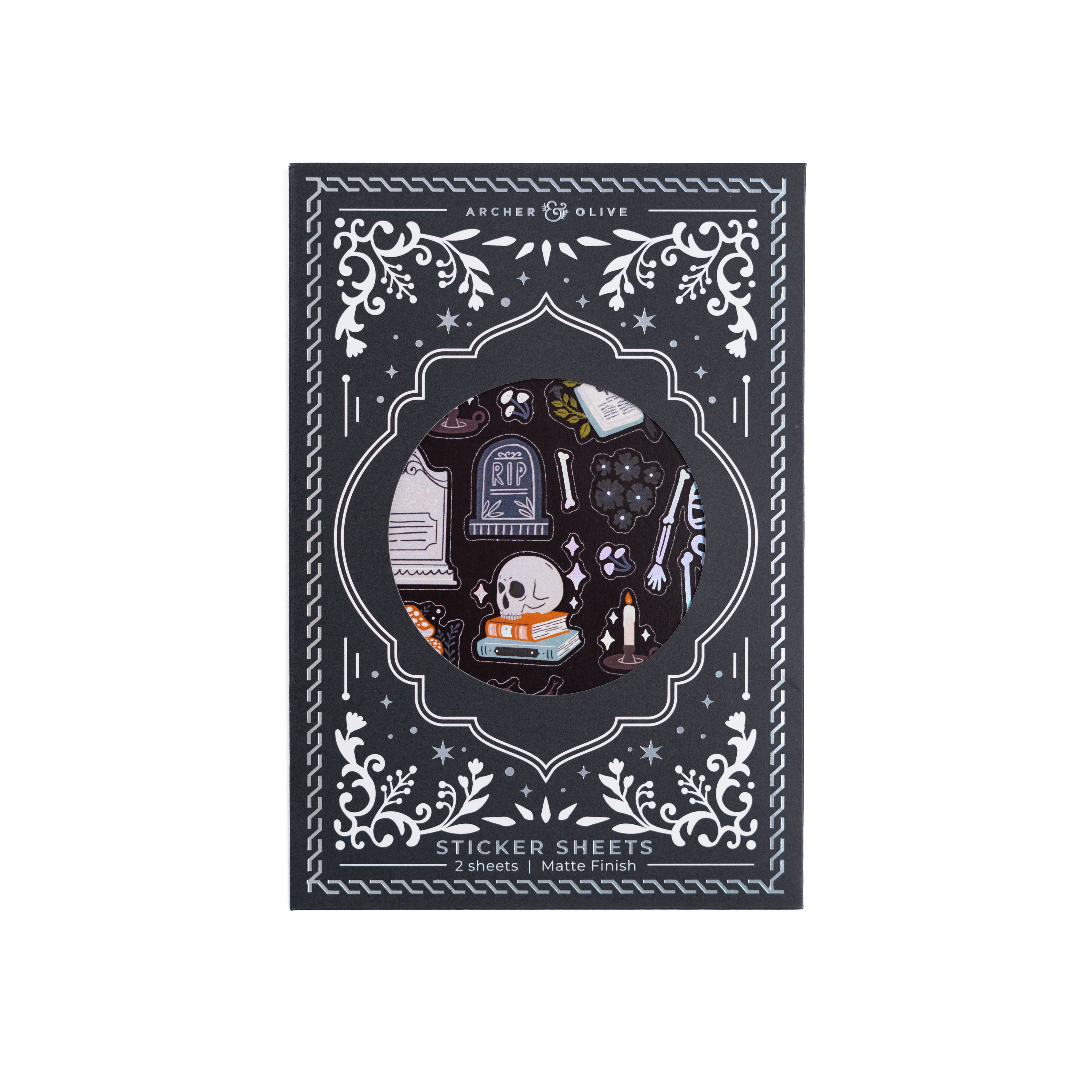 Bones Vol. 1 Blackout Sticker Set - Archer and Olive