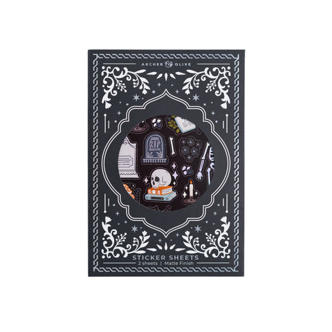 Bones Vol. 1 Blackout Sticker Set - Archer and Olive