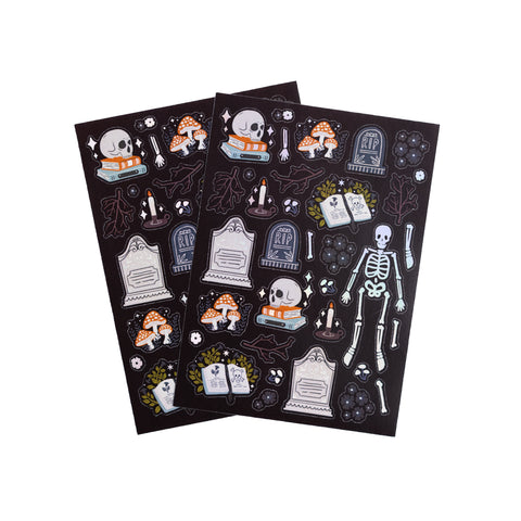 Bones Vol. 1 Blackout Sticker Set - Archer and Olive