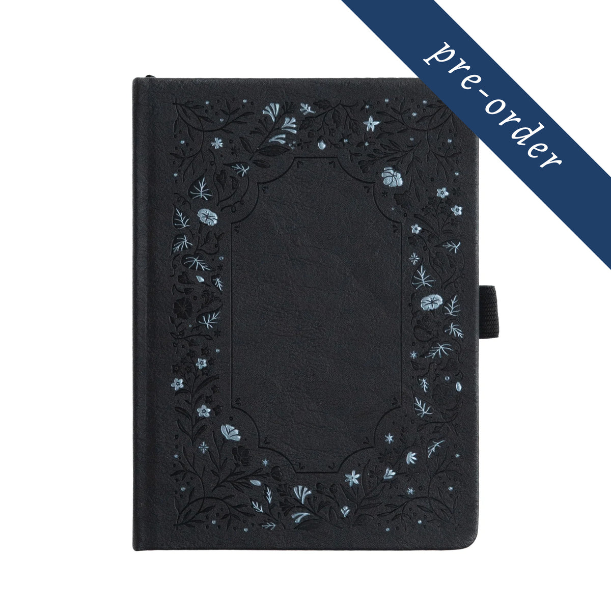 PRE-ORDER B6 Midnight Floral: Dot Grid Notebook