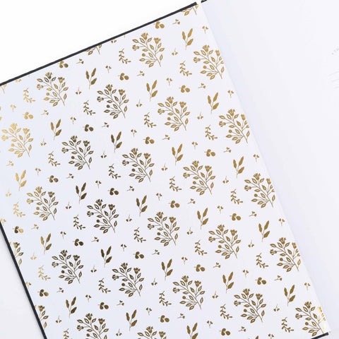 Art Deco Vegan Leather Undated Planner - Archer and Olive