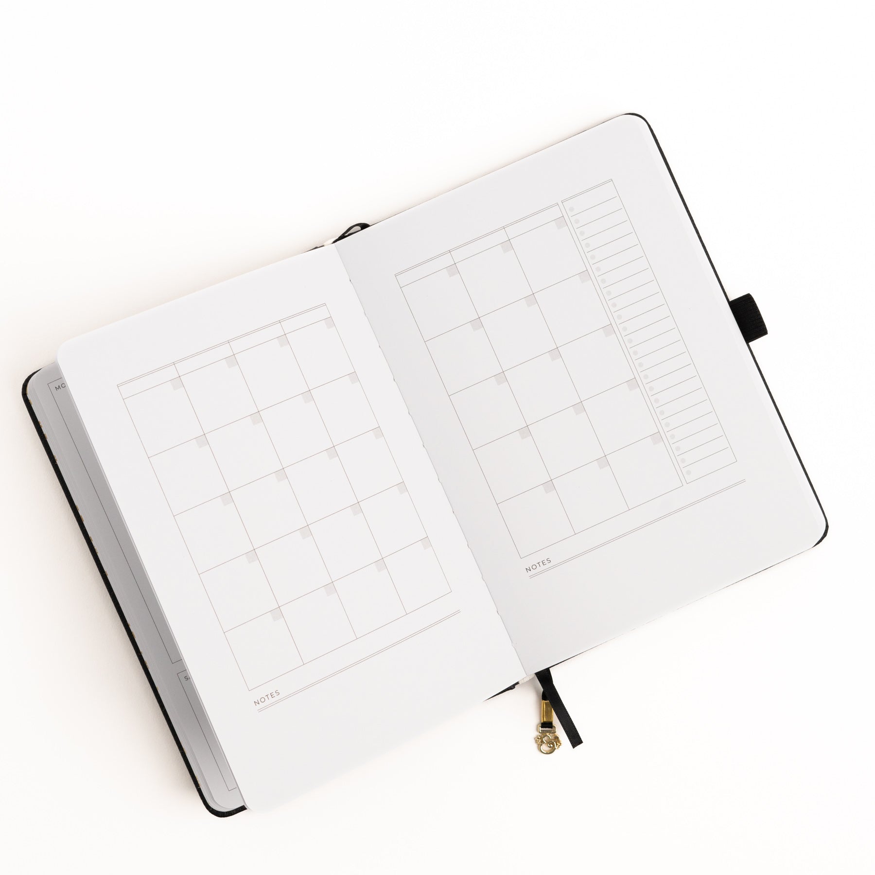 Art Deco Vegan Leather Undated Planner - Archer and Olive
