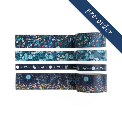 PRE-ORDER Moonlit Garden Washi Tape