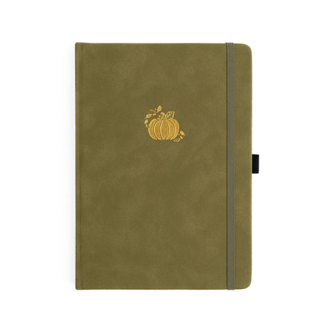 Pumpkin Dot Grid Notebook - Archer and Olive