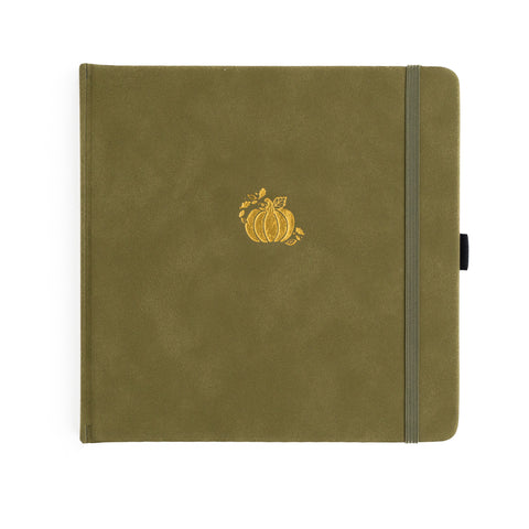 Pumpkin Dot Grid Notebook - Archer and Olive