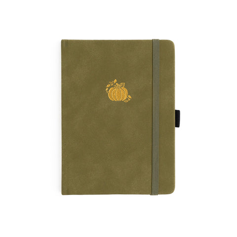 Pumpkin Dot Grid Notebook - Archer and Olive