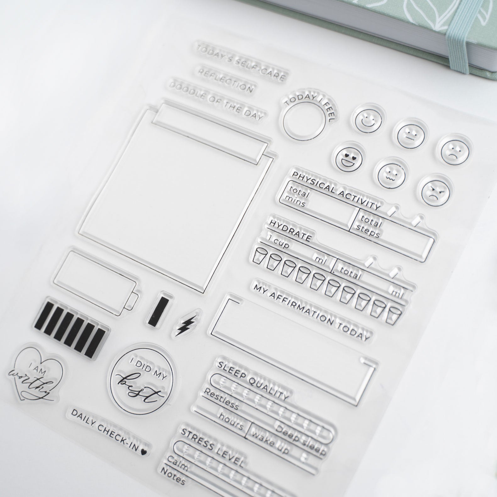 Self Care Stamp Set - Archer and Olive
