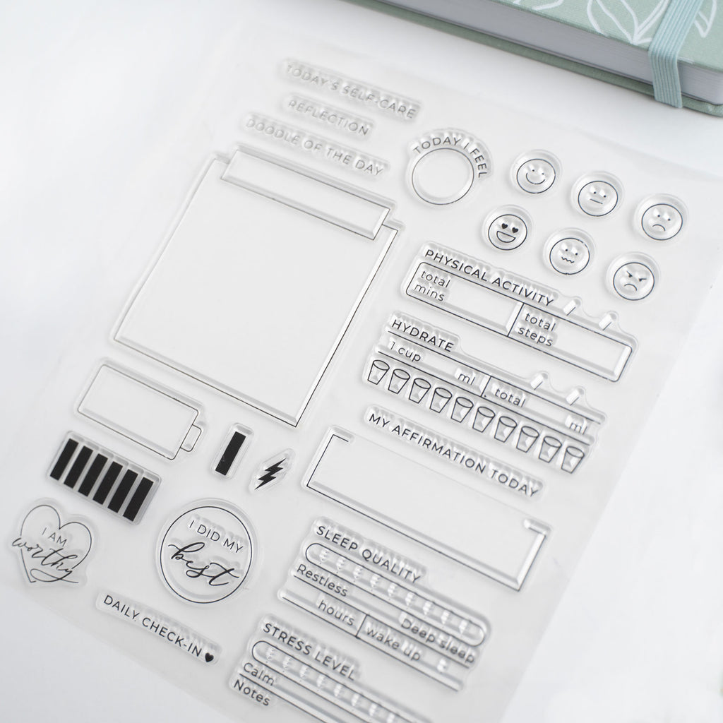 Self Care Stamp Set - Archer and Olive
