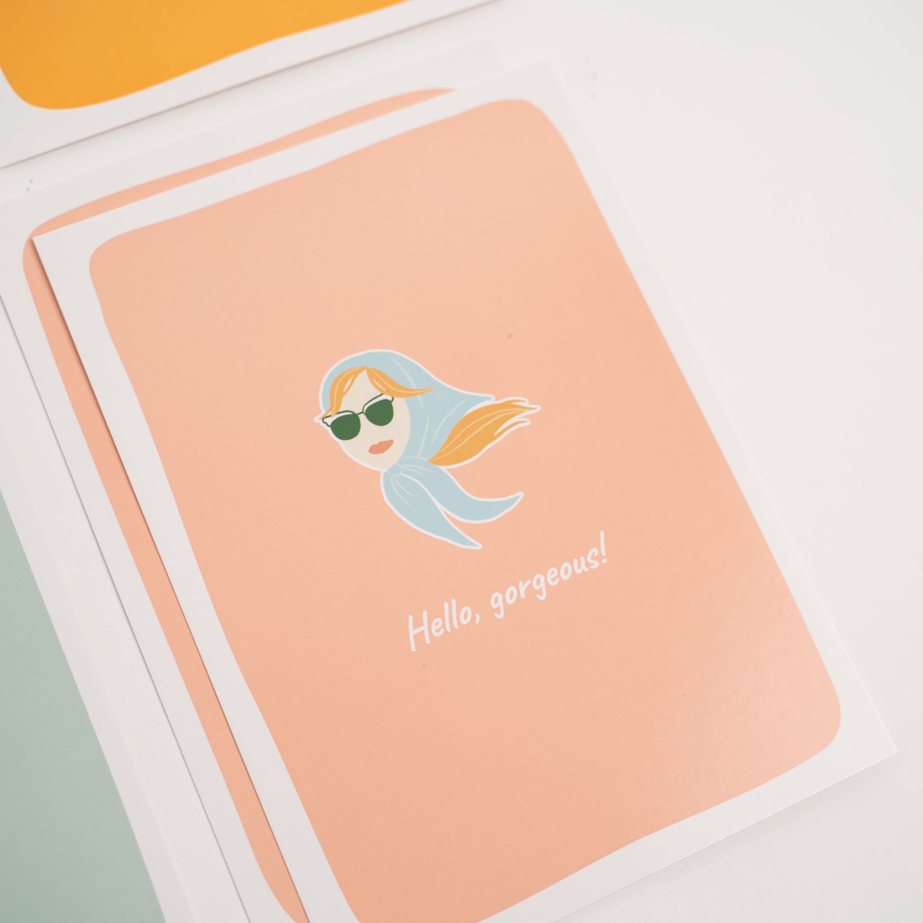 Summer Set of Postcards - Archer and Olive