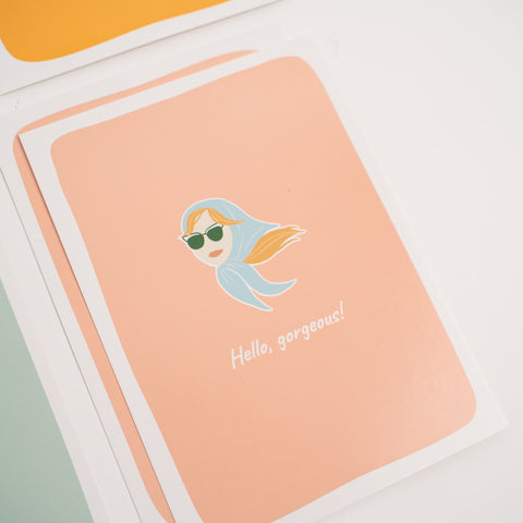 Summer Set of Postcards - Archer and Olive