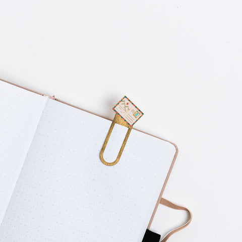 Post Card Bookmark - Archer and Olive