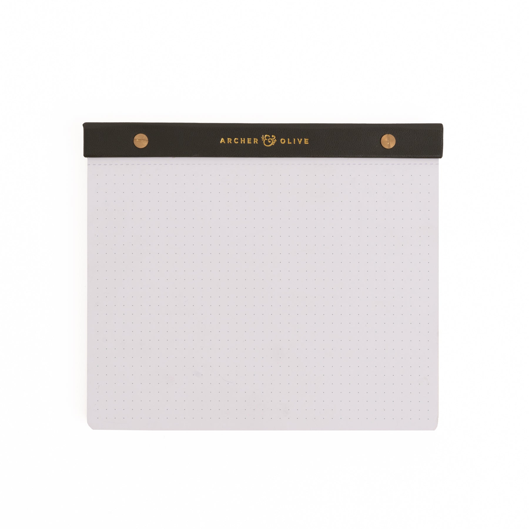 A5 Dot Grid Notepad : White - Archer and Olive