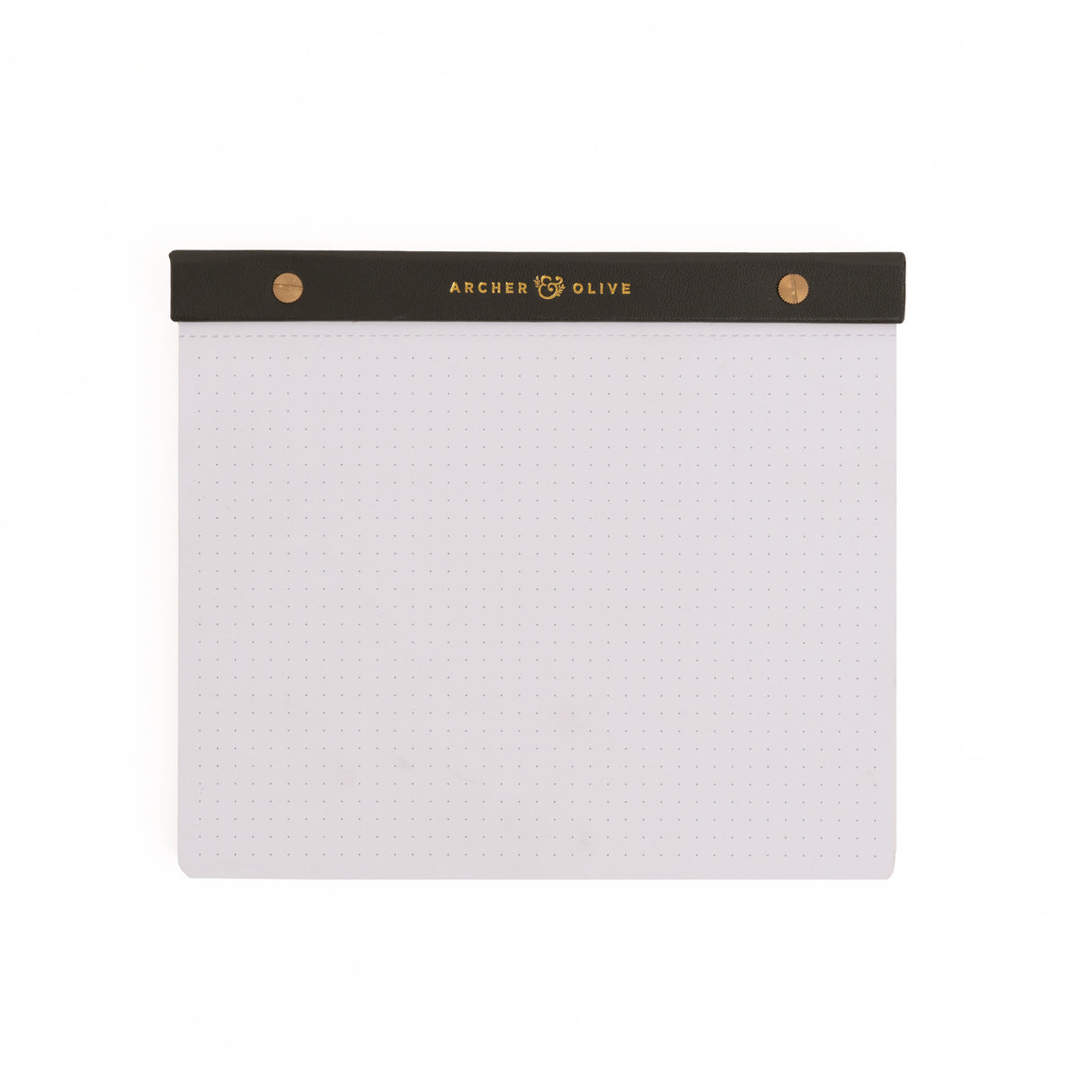 A5 Dot Grid Notepad : White - Archer and Olive