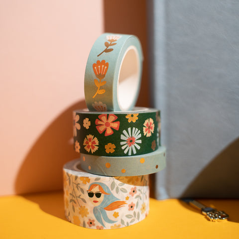 Convertible Life Washi Tape Set - Archer and Olive